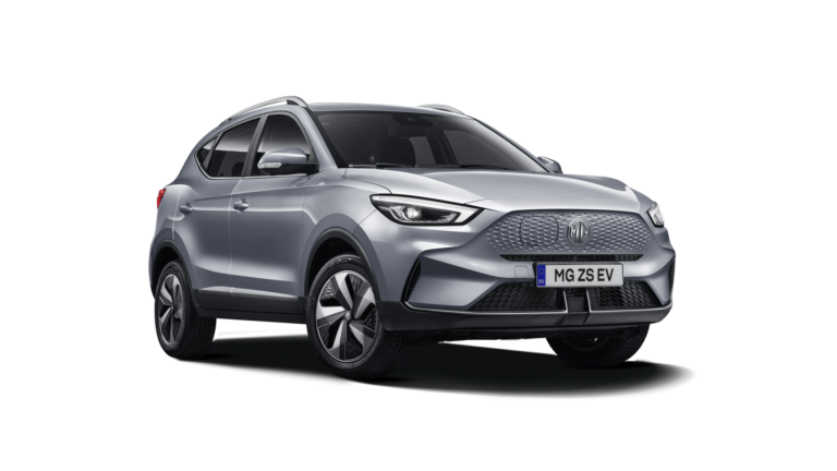 MG ZS Comfort silver brandt bil