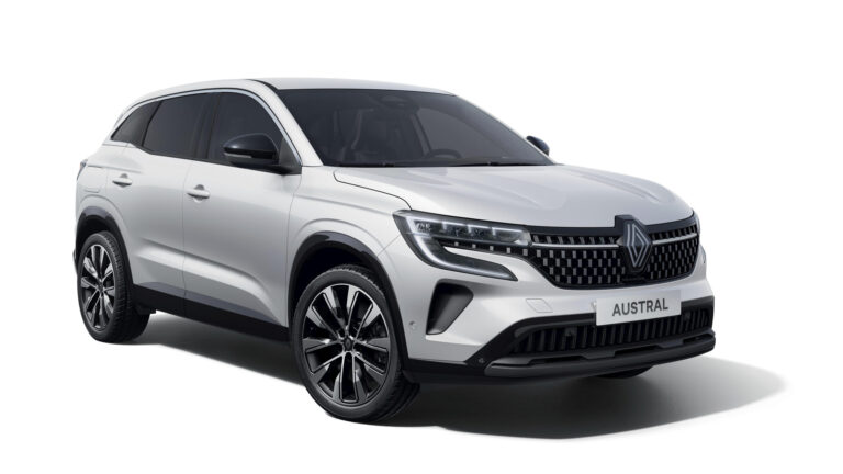 Renault Austral E3 VERSION - COLOUR SAMPLE - MATT ARCTIC WHITE