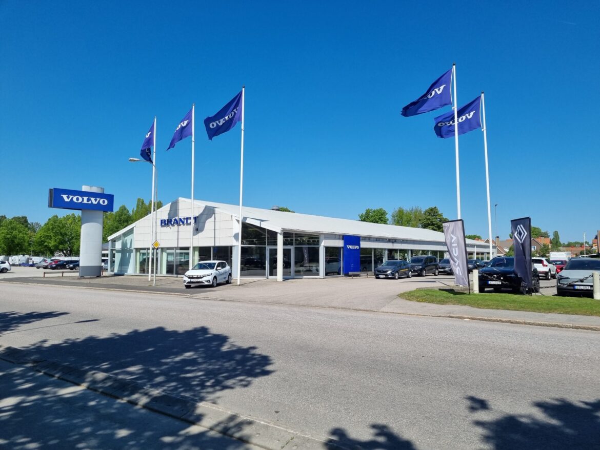 Brandt Bil i Lidköping på Mellbygatan